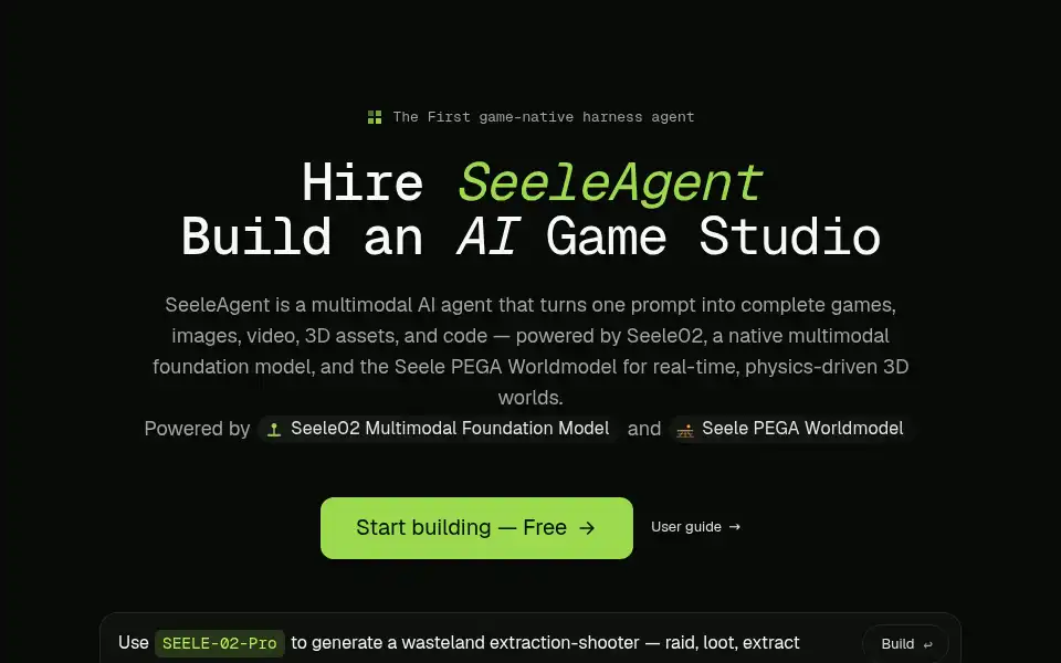 Screenshot of seeles.ai