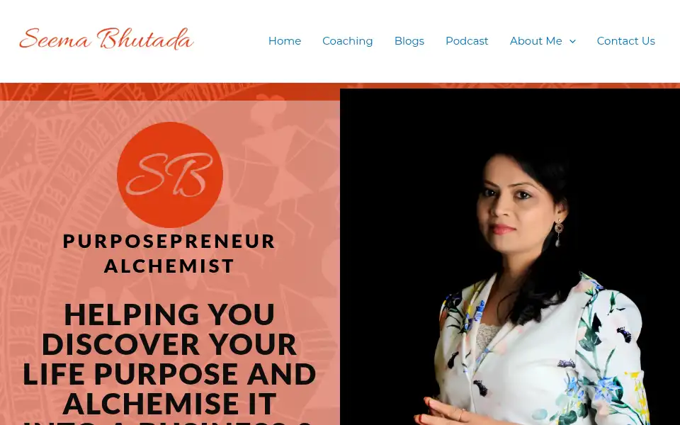 Screenshot of seemabhutada.com