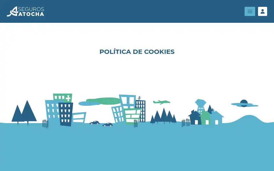 Screenshot of segurosatocha.com