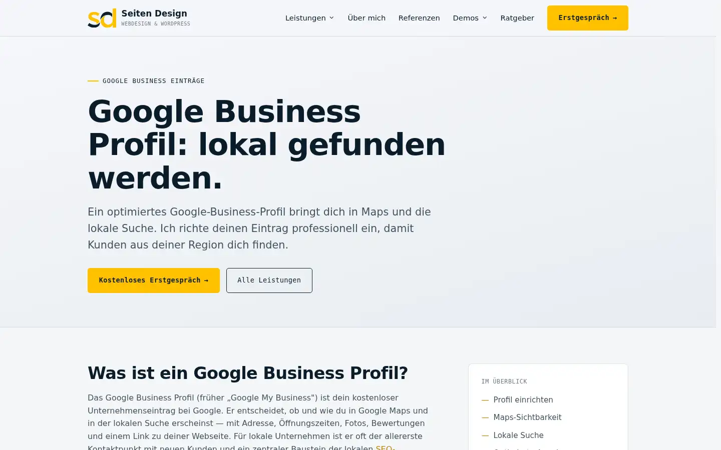Screenshot of seiten-design.de
