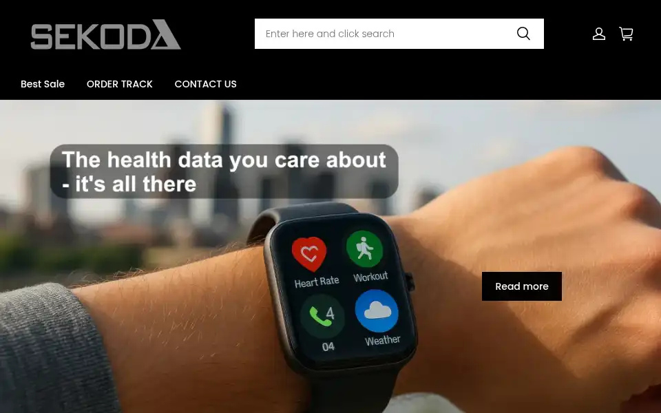 Screenshot of sekoda-au.com