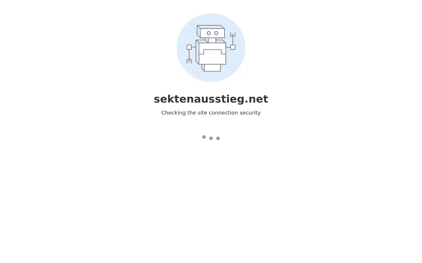 Screenshot of sektenausstieg.net