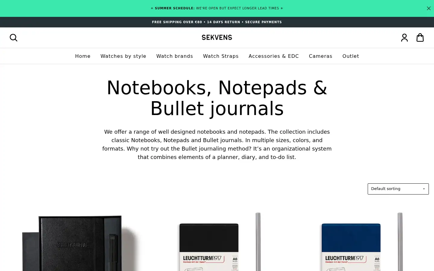 Screenshot of sekvens.com