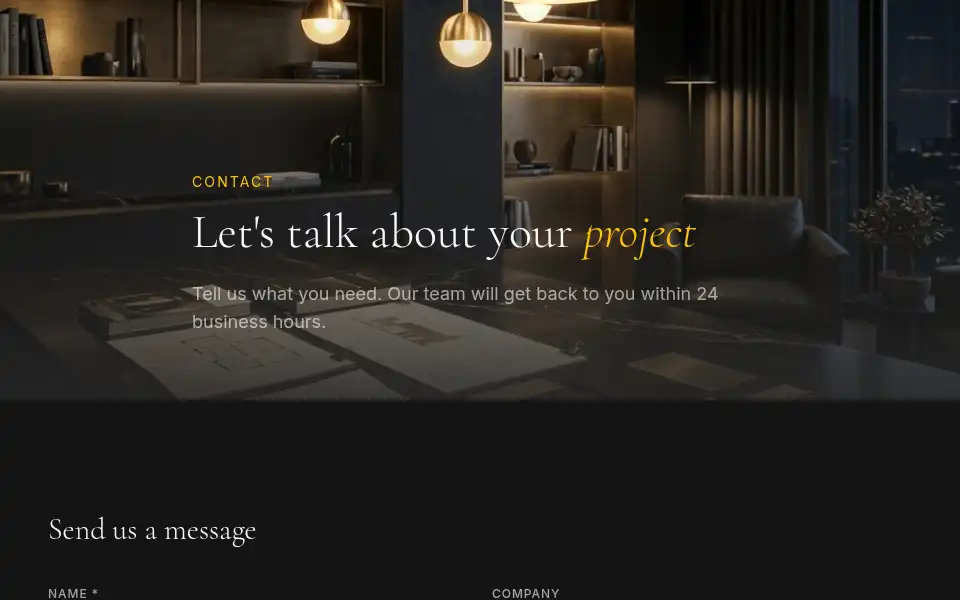 Screenshot of select-light.com