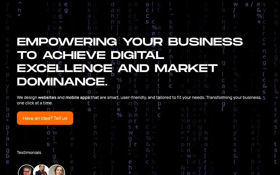 Screenshot of selectcreatives.com