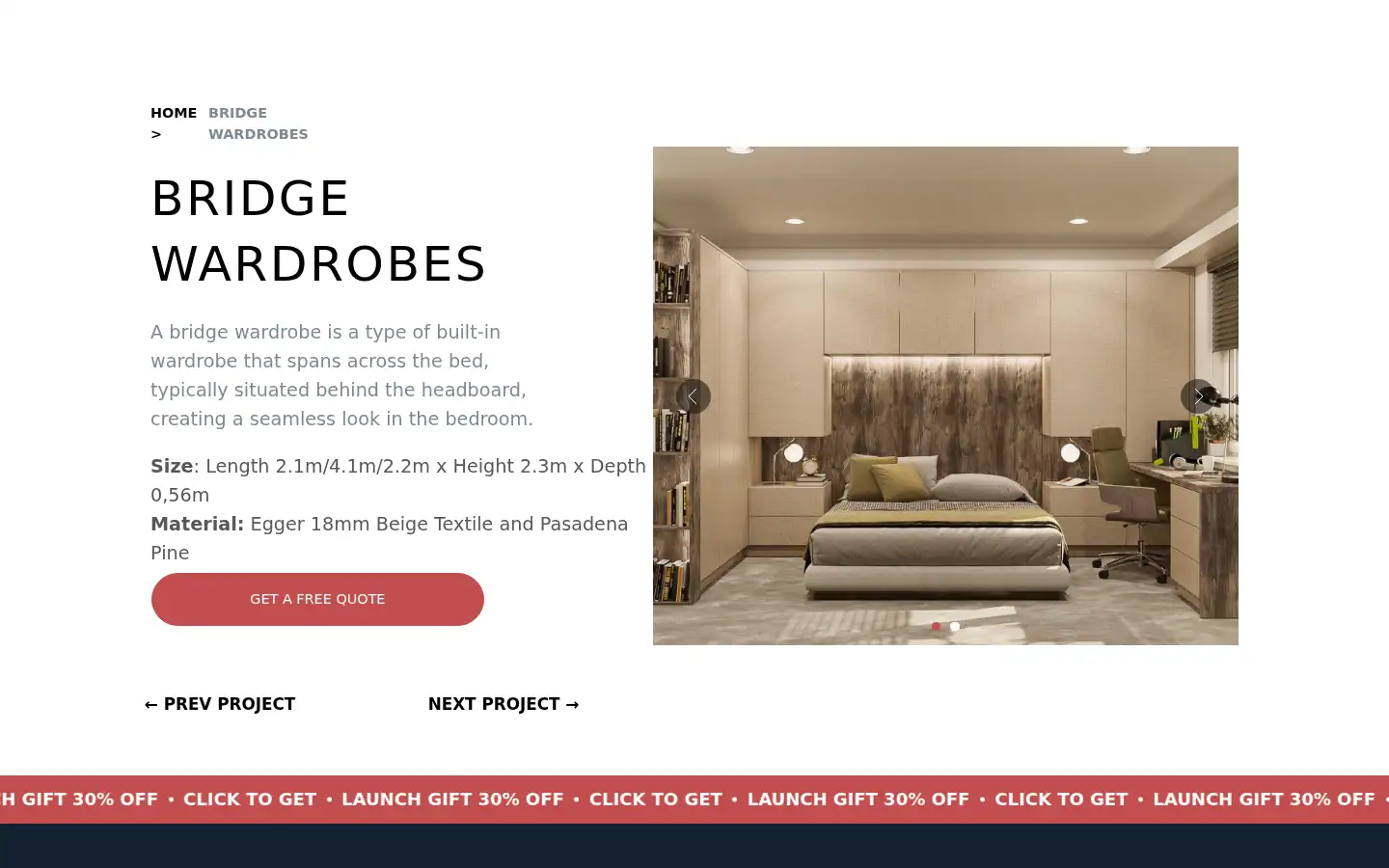 Screenshot of selectfurnitures.co.uk