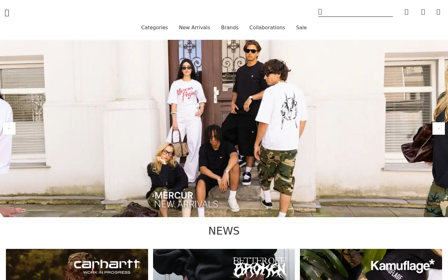 Screenshot of selectshop.eu