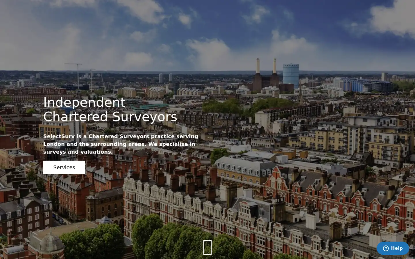 Screenshot of selectsurv.co.uk