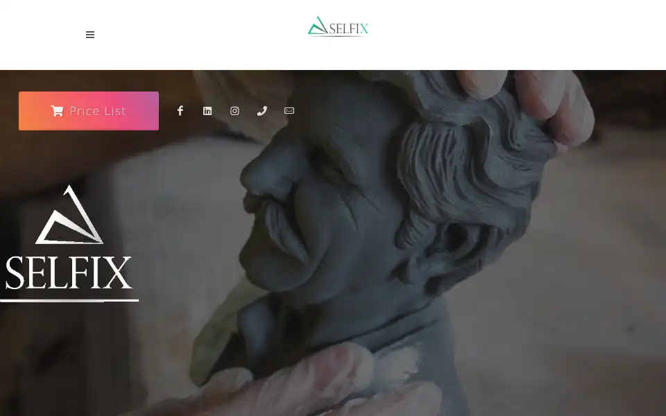 Screenshot of selfix.me