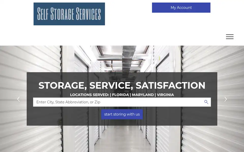 Screenshot of selfstorageservicesinc.com