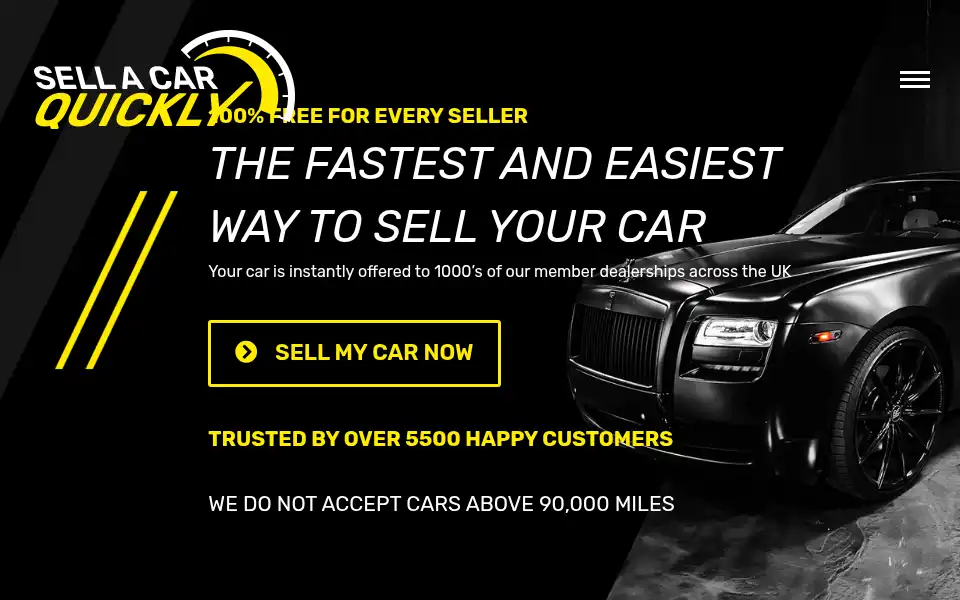 Screenshot of sellacarquickly.com