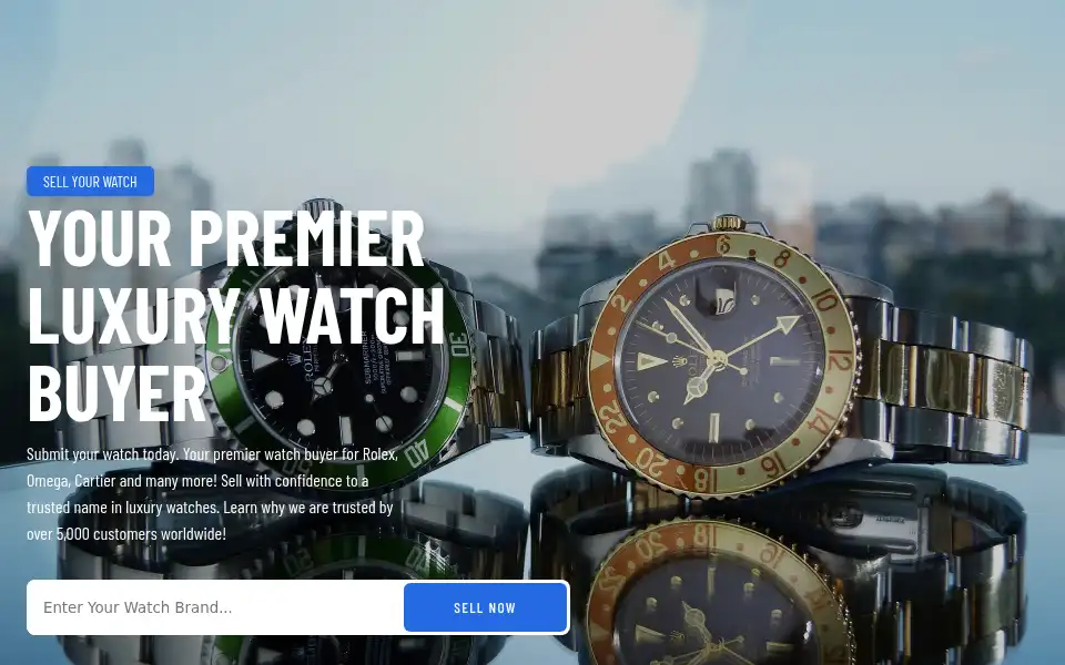 Screenshot of sellawatch.com