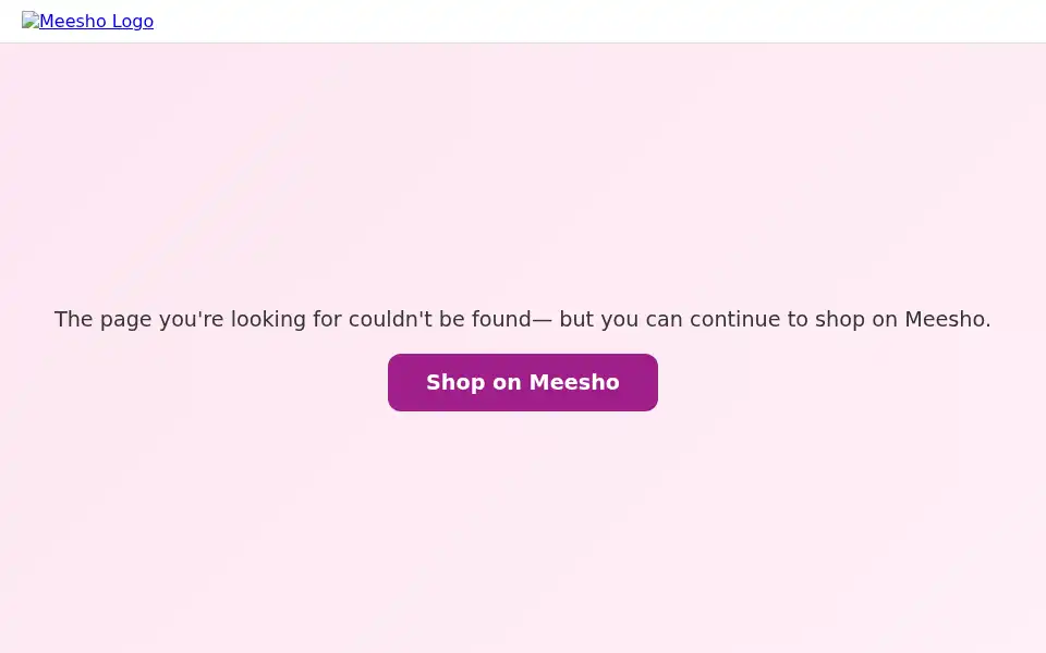 Screenshot of seller.meesho.com