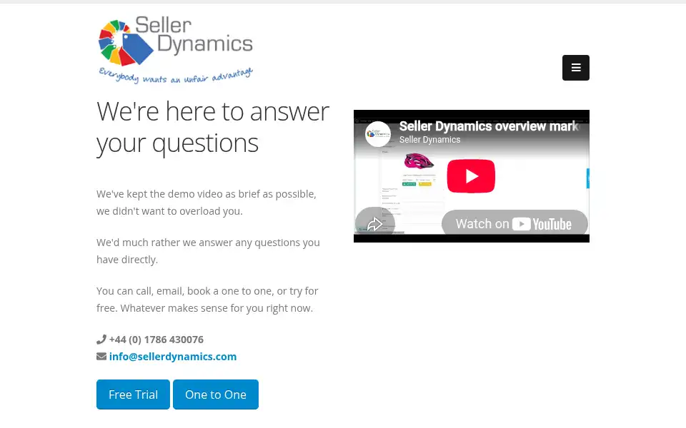 Screenshot of sellerdynamics.com