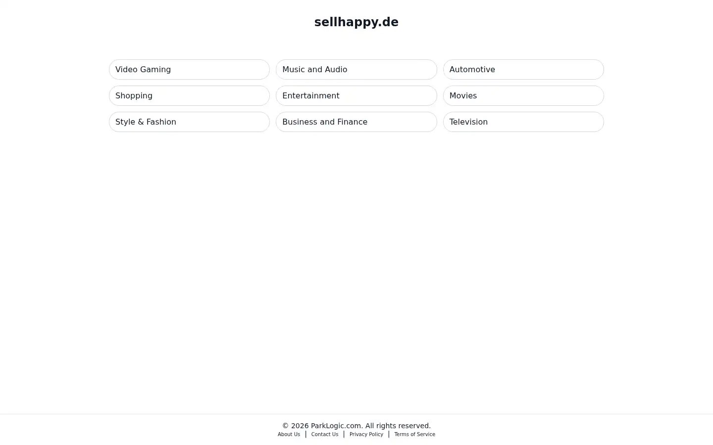 Screenshot of sellhappy.de