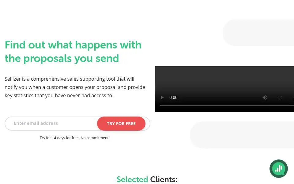 Screenshot of sellizer.io