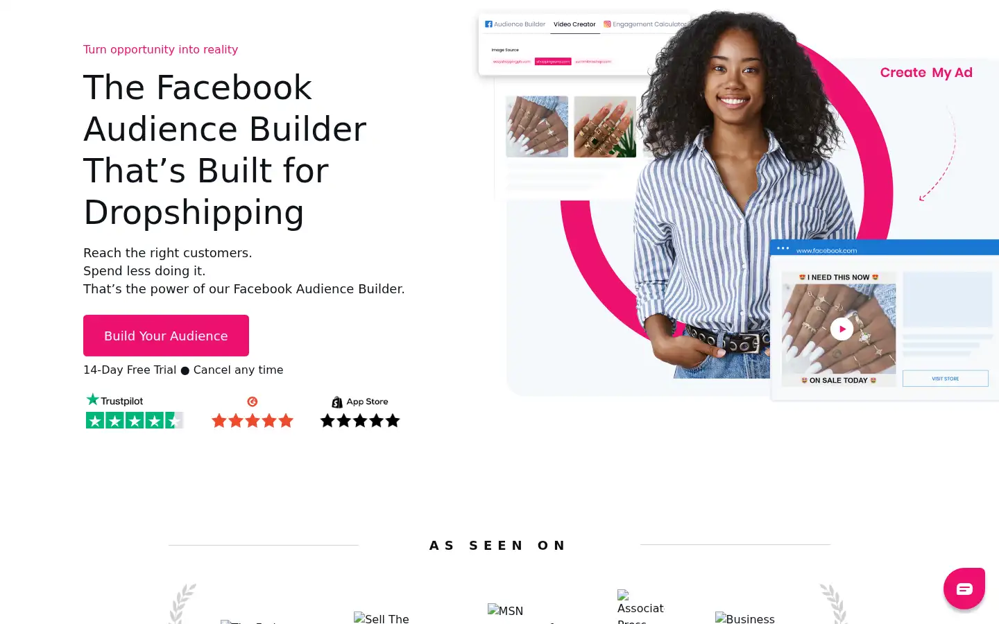 Screenshot of sellthetrend.com