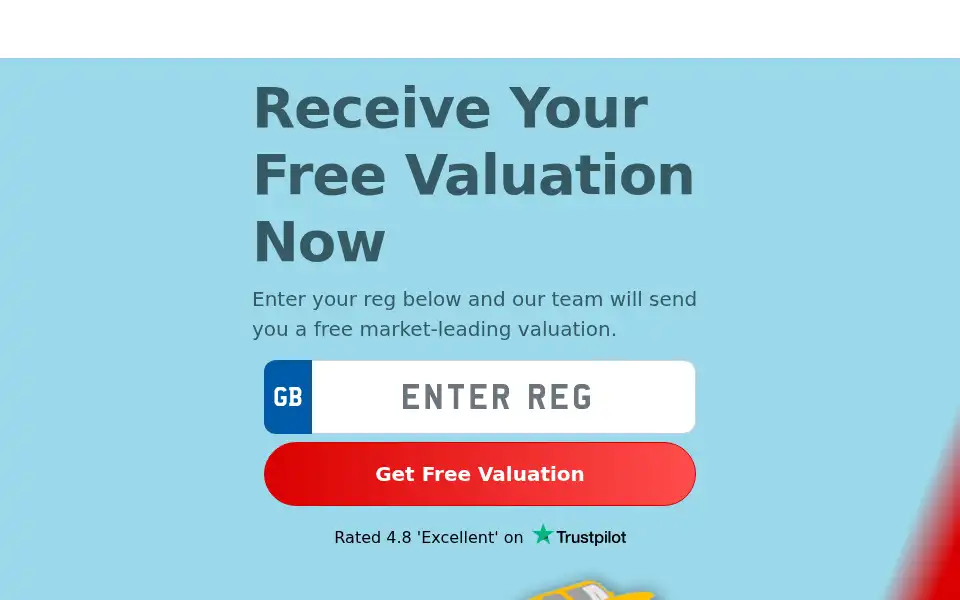 Screenshot of sellusyourcars.co.uk