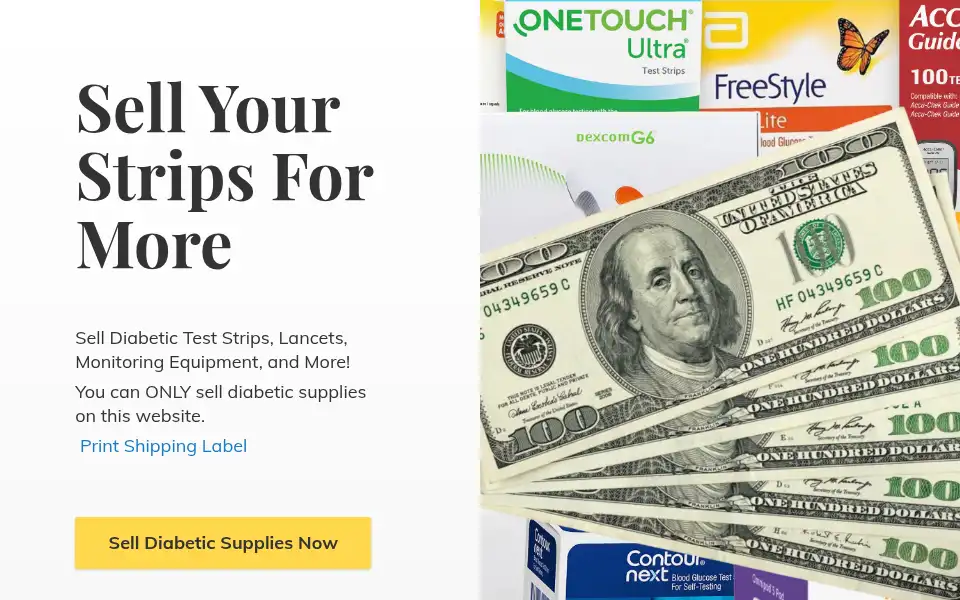 Screenshot of sellyourstripsformore.com