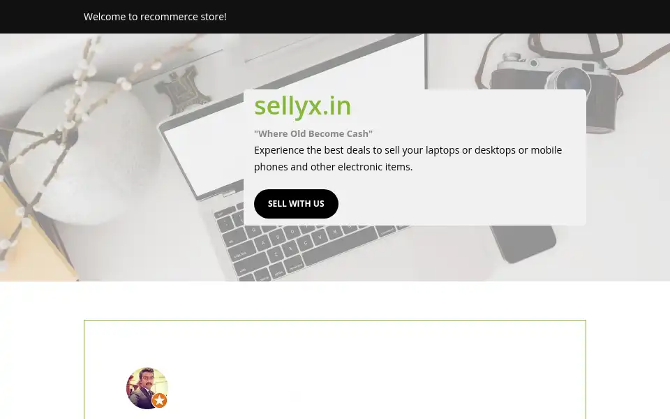 Screenshot of sellyx.in
