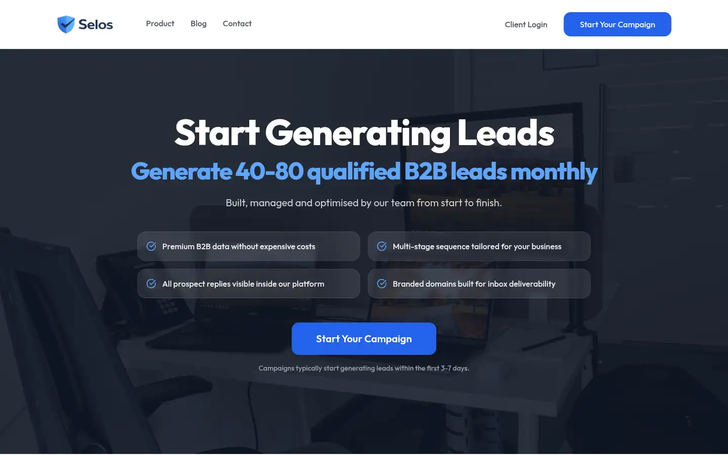 Screenshot of selos.pro