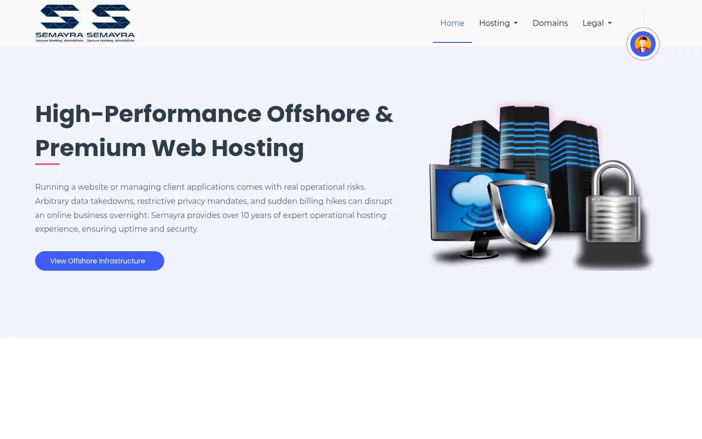 Screenshot of semayra.com