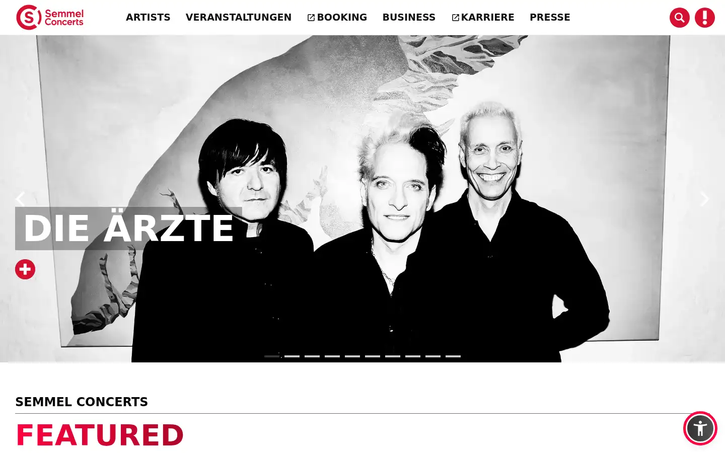 Screenshot of semmel.de