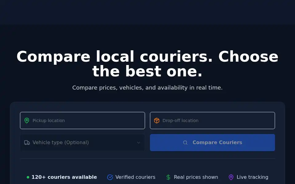 Screenshot of sendiate.com
