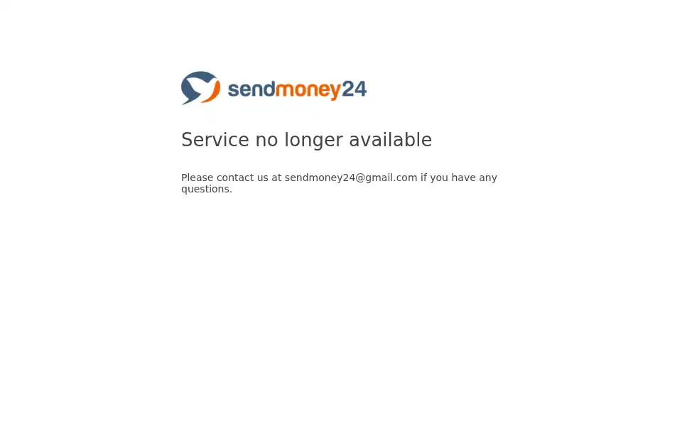 Screenshot of sendmoney24.com