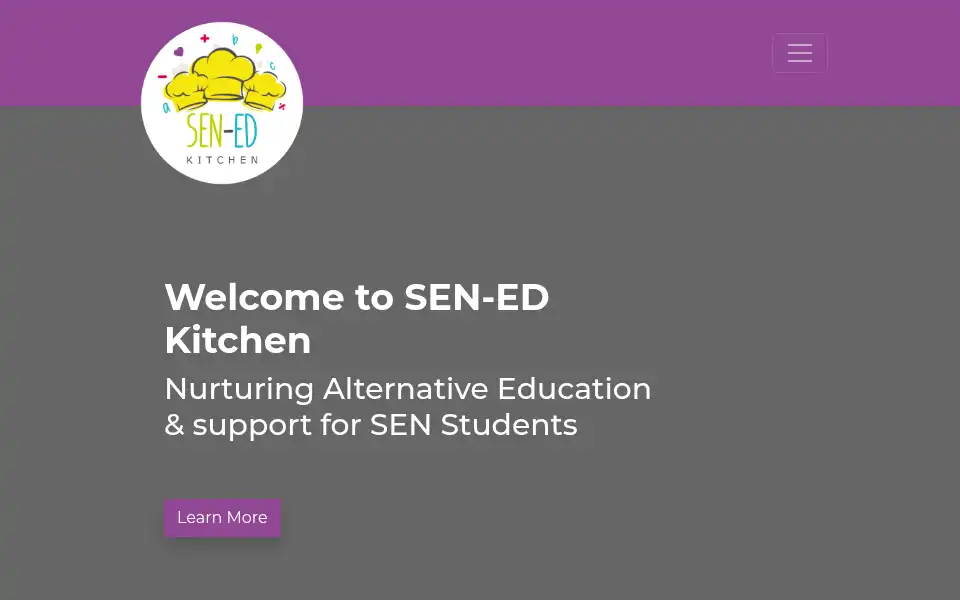Screenshot of senedkitchen.co.uk