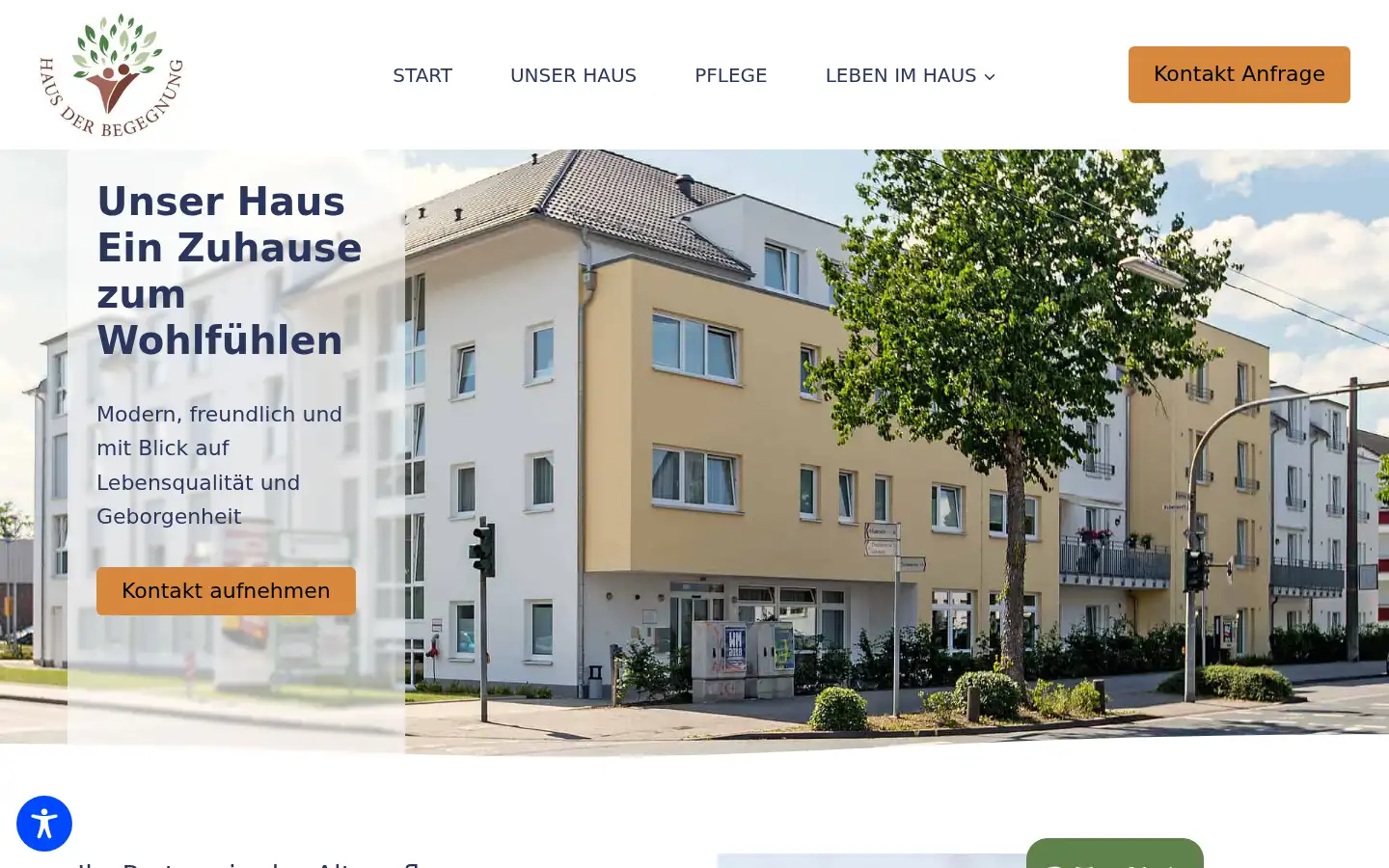 Screenshot of seniorenheim-recklinghausen.de