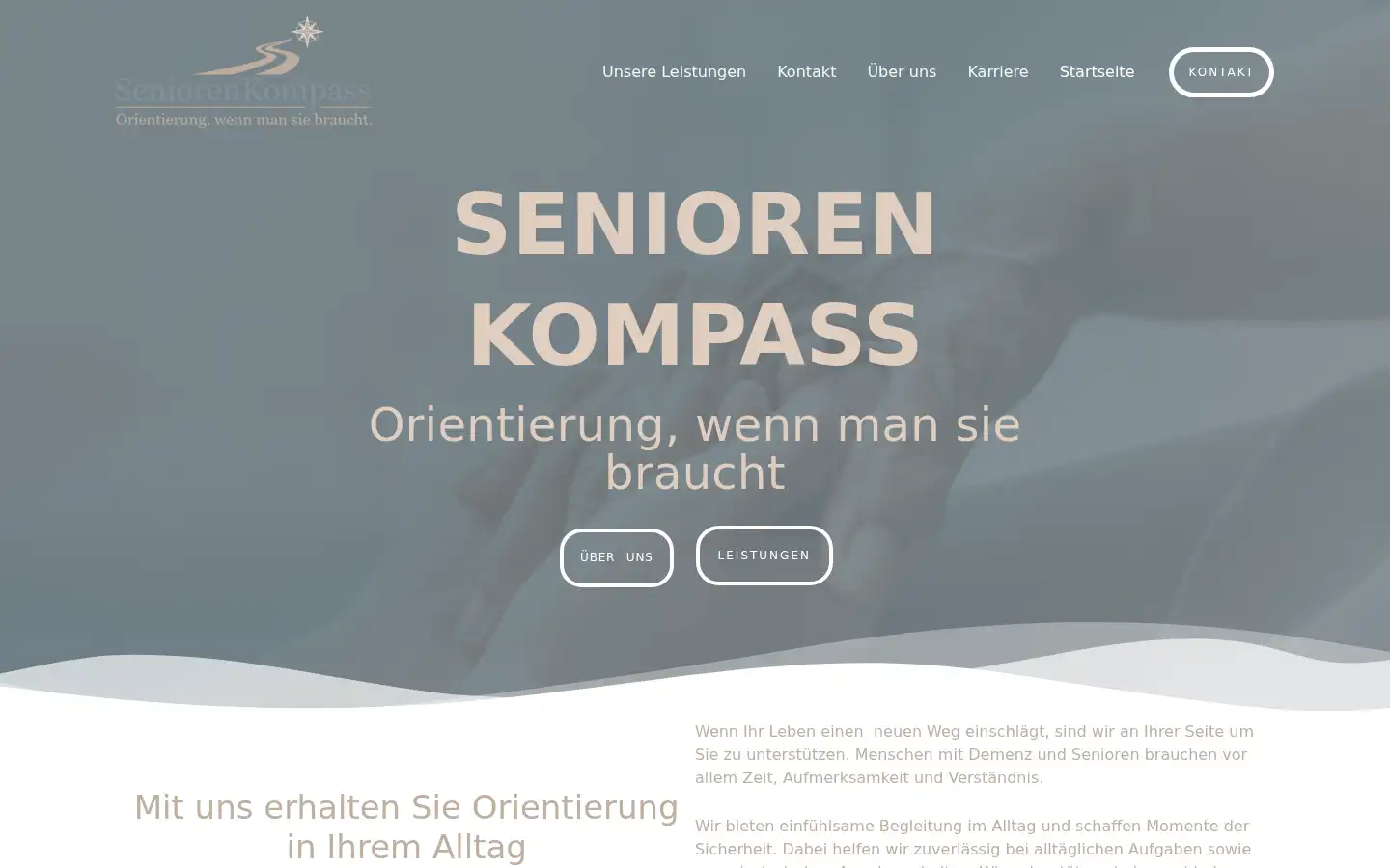 Screenshot of seniorenkompass-alltagshilfe.de