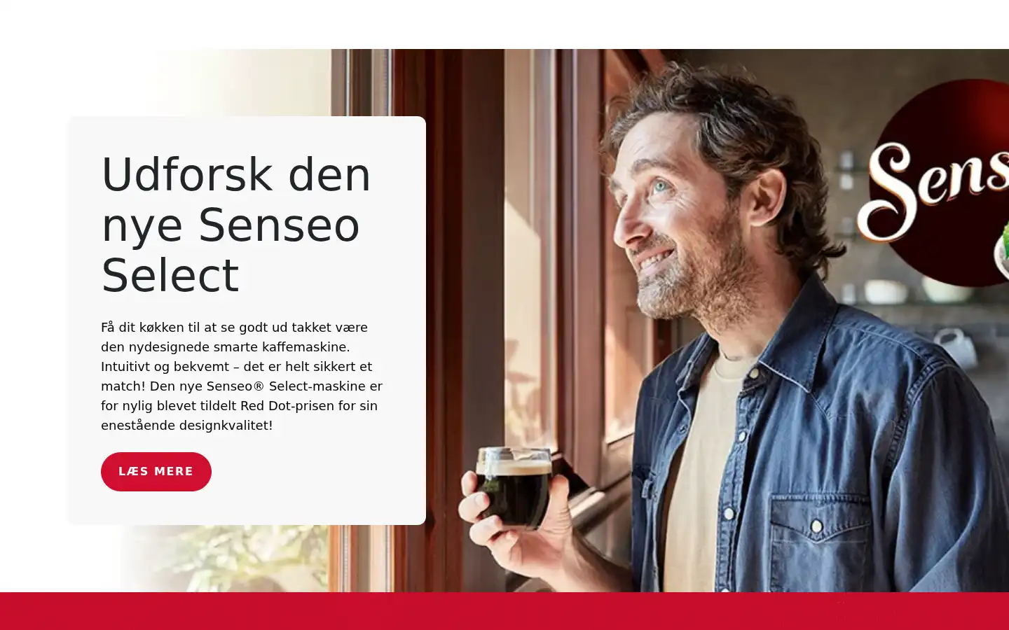 Screenshot of senseo.dk
