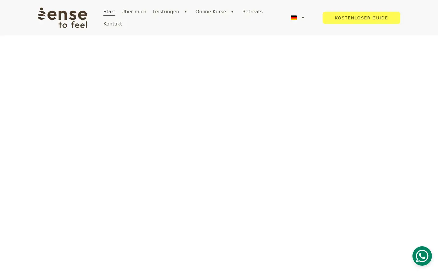 Screenshot of sensetofeel.com