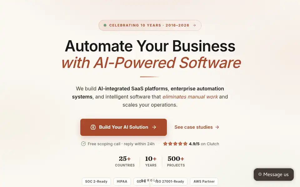 Screenshot of sensussoft.com