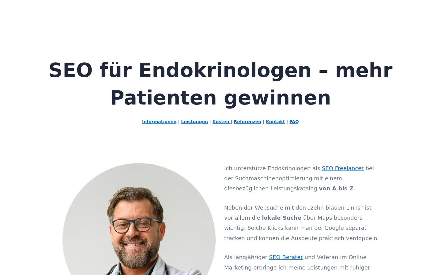 Screenshot of seo-freundlich.de
