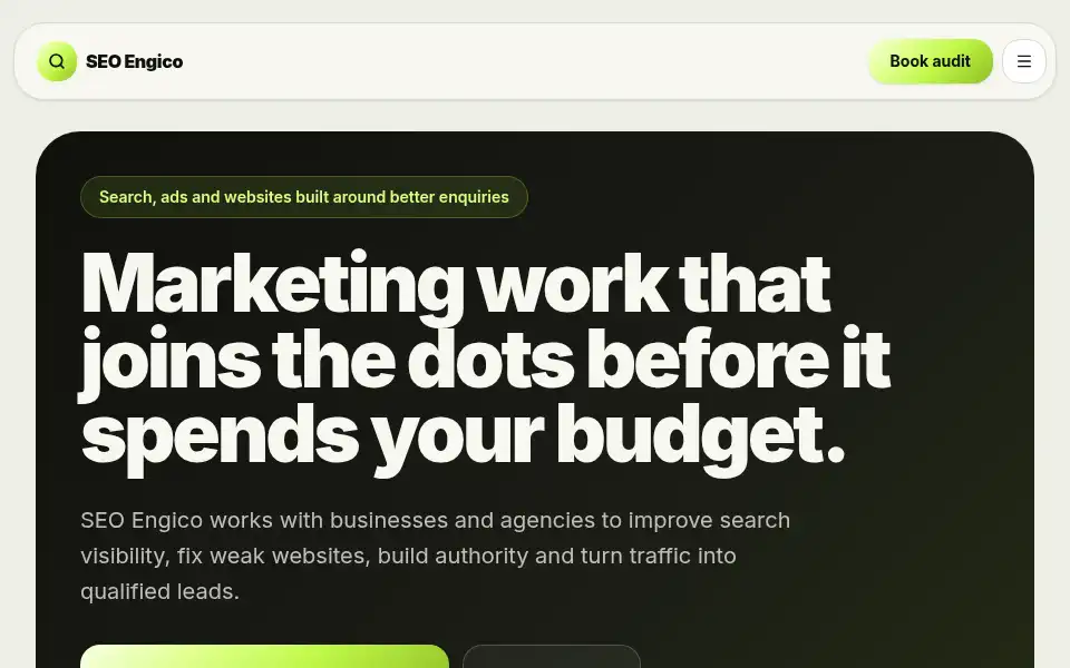 Screenshot of seoengico.co.uk