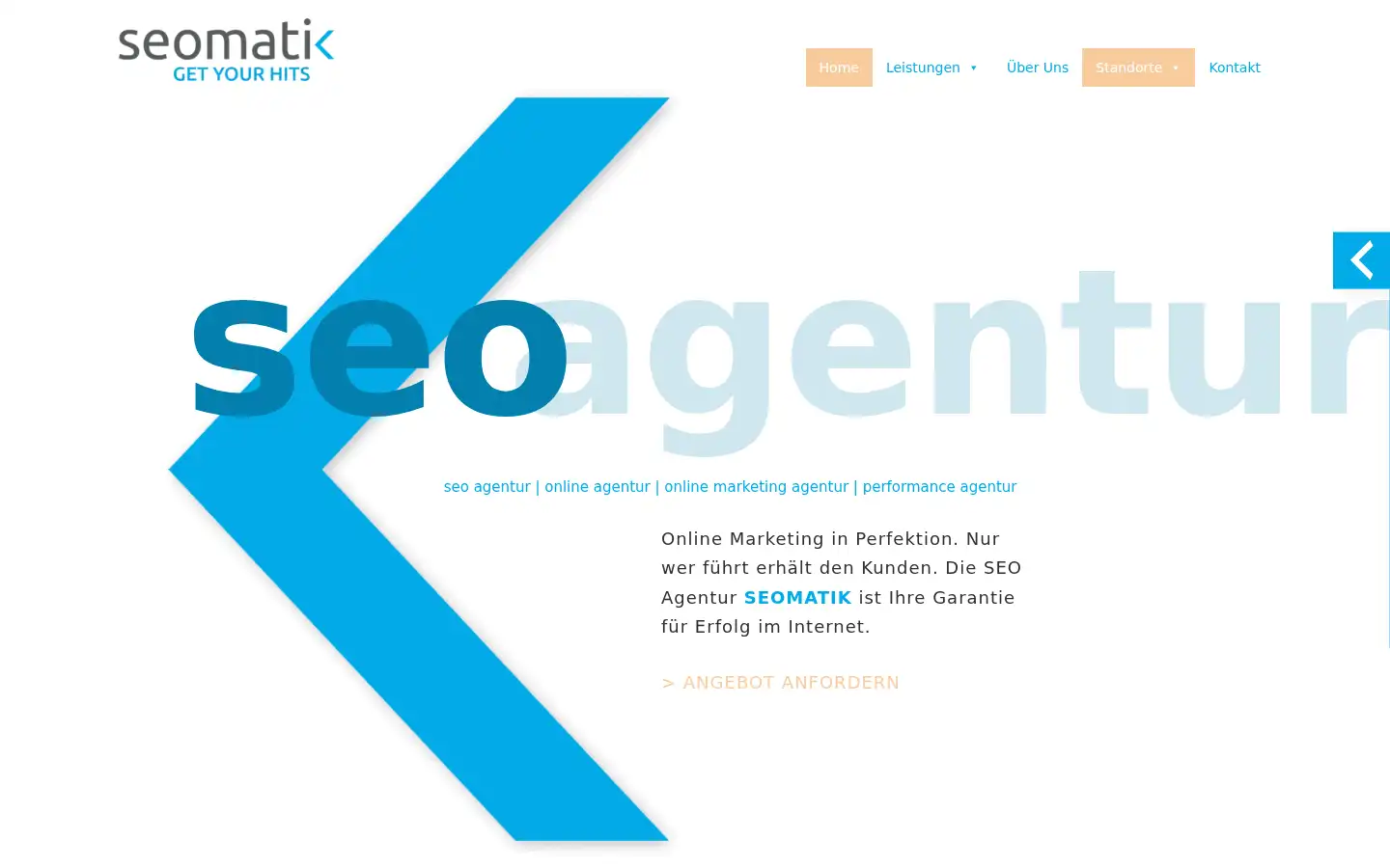 Screenshot of seomatik.de