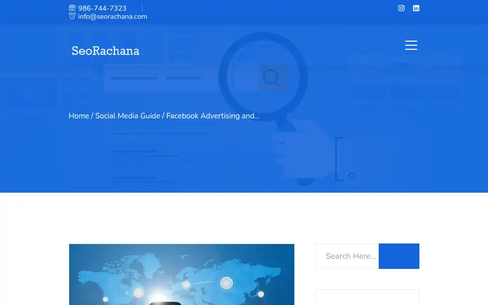 Screenshot of seorachana.com