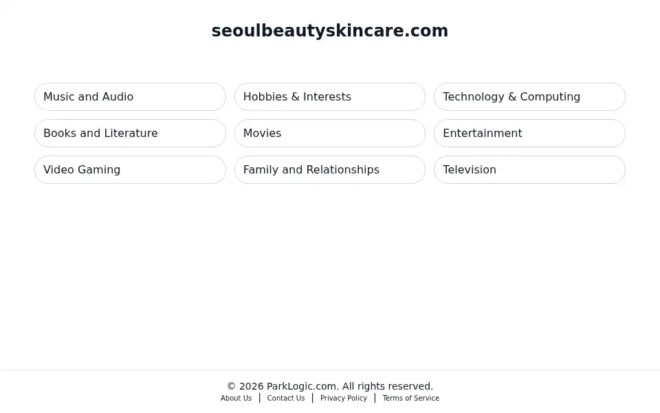 Screenshot of seoulbeautyskincare.com