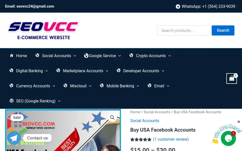 Screenshot of seovcc.com