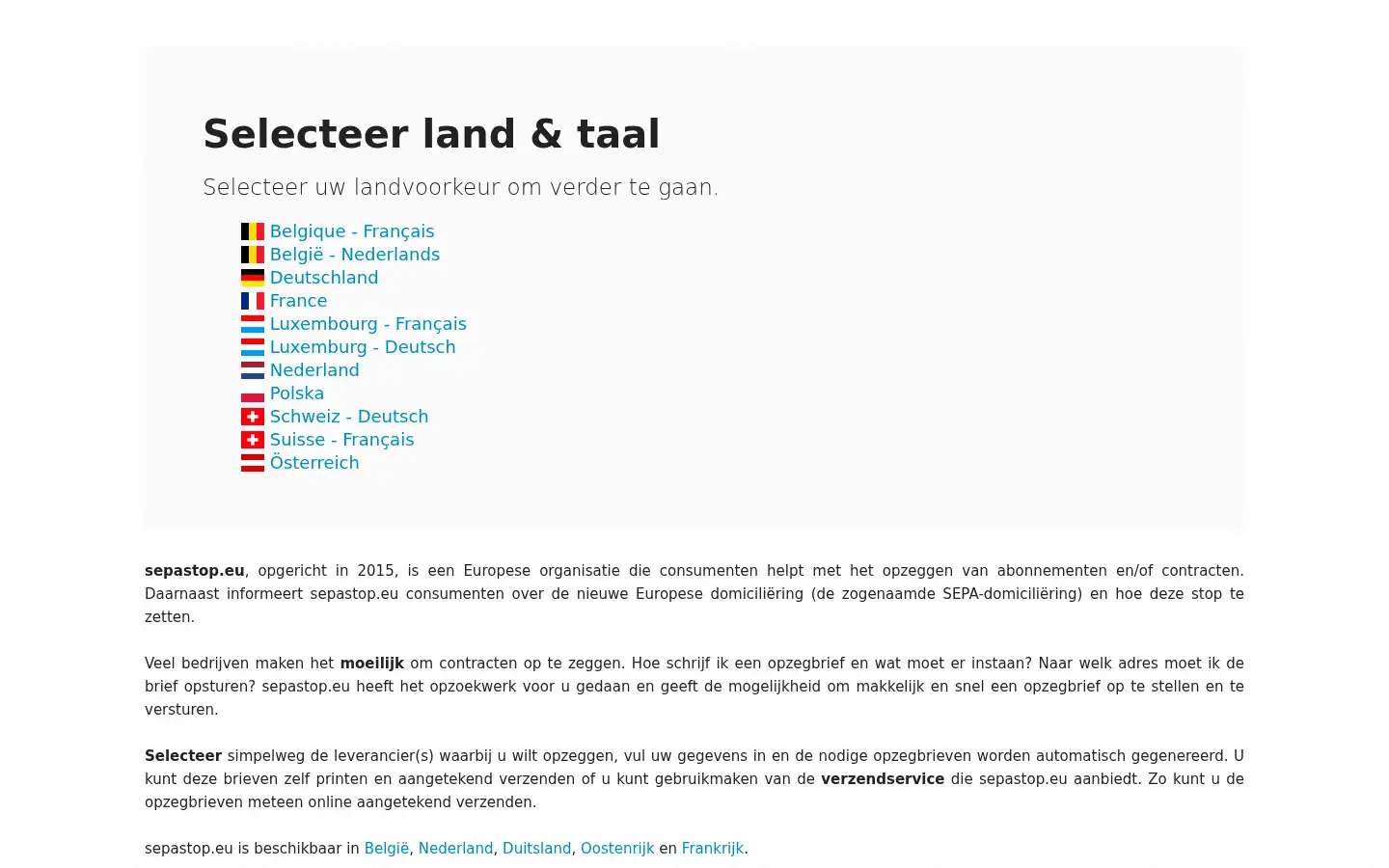 Screenshot of sepastop.eu