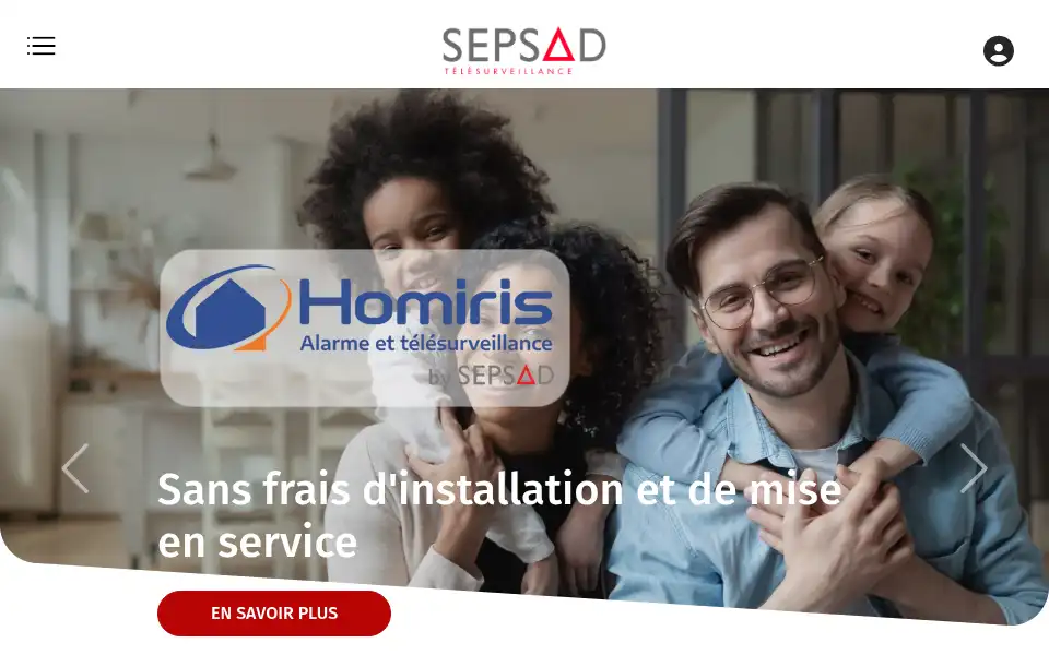 Screenshot of sepsad-telesurveillance.fr