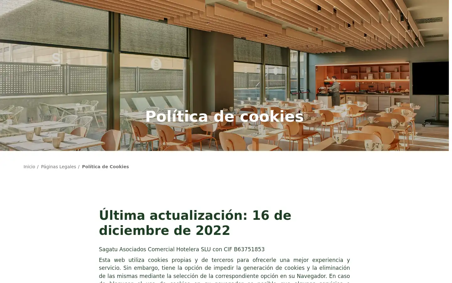 Screenshot of sercotelhoteles.com