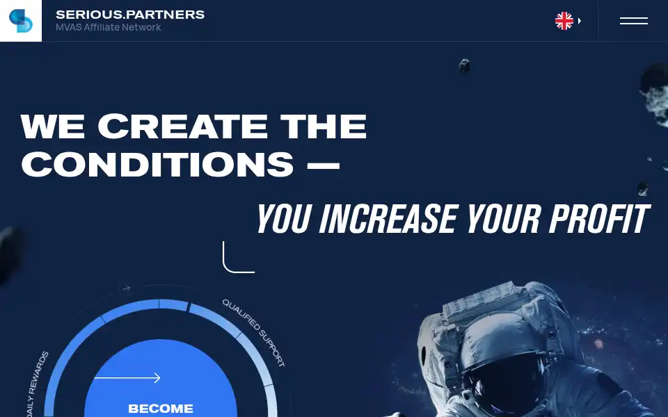 Screenshot of serious.partners