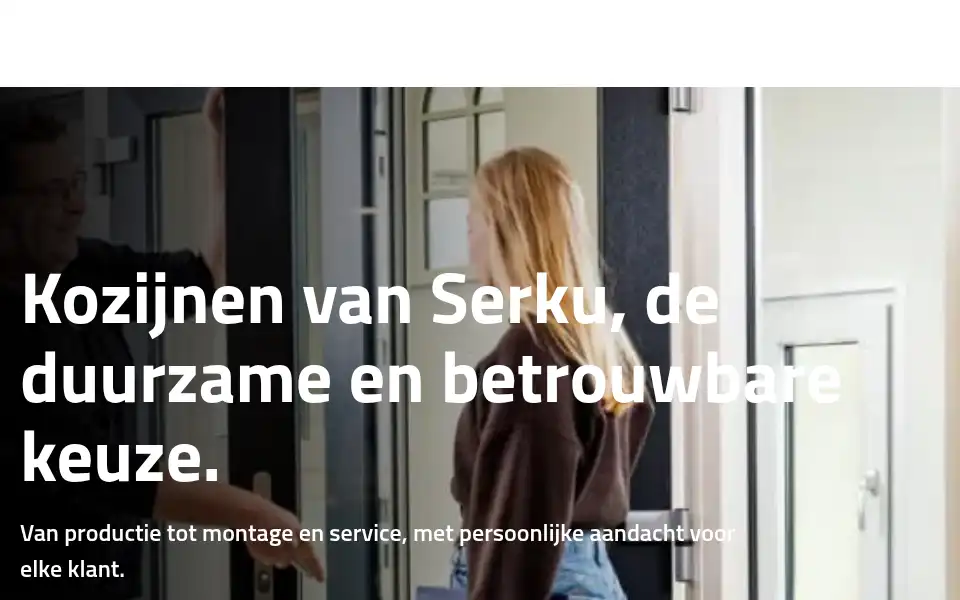Screenshot of serku.nl