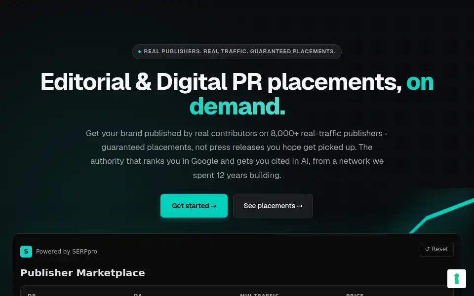 Screenshot of serpchampion.com