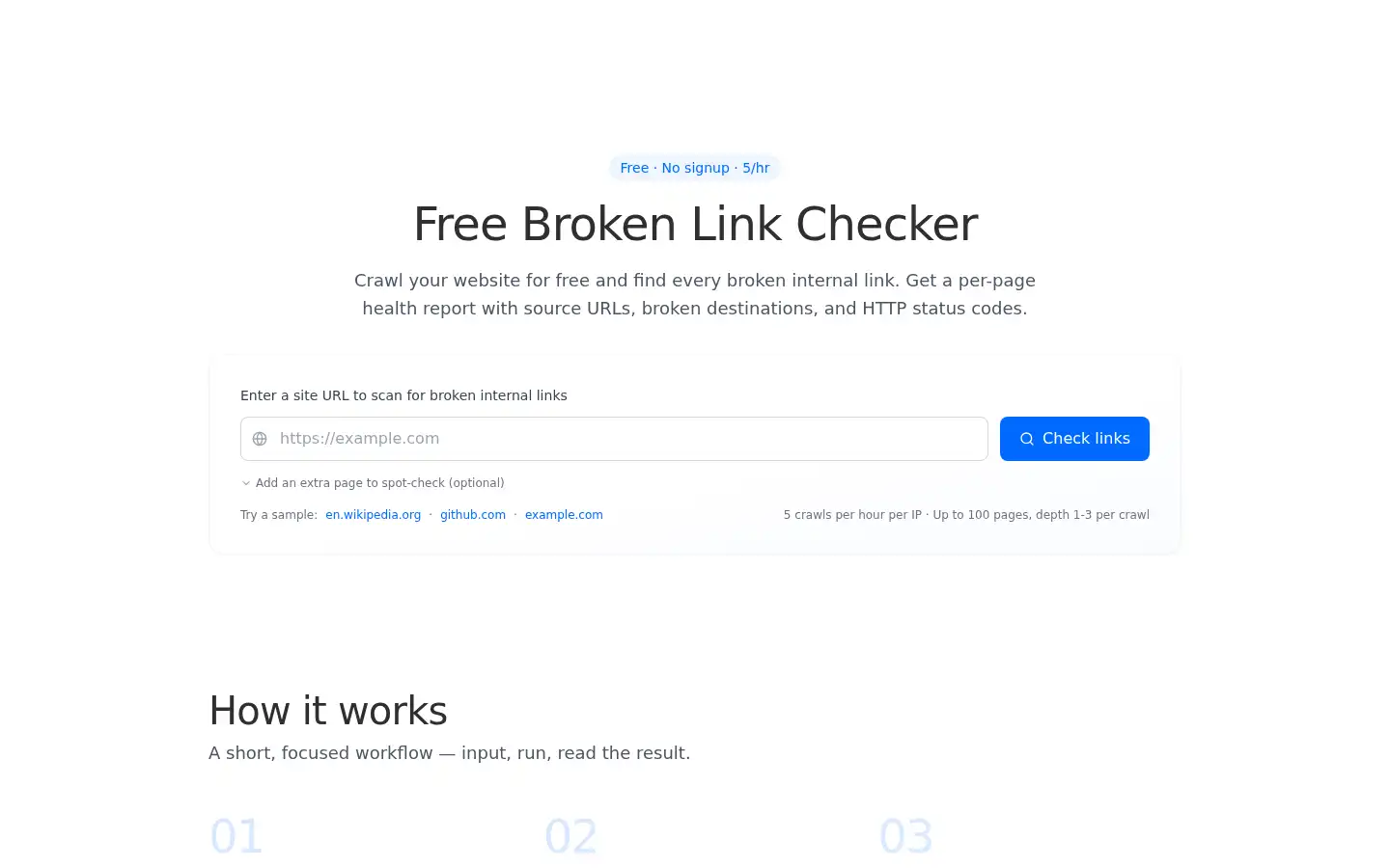 Screenshot of serpview.com
