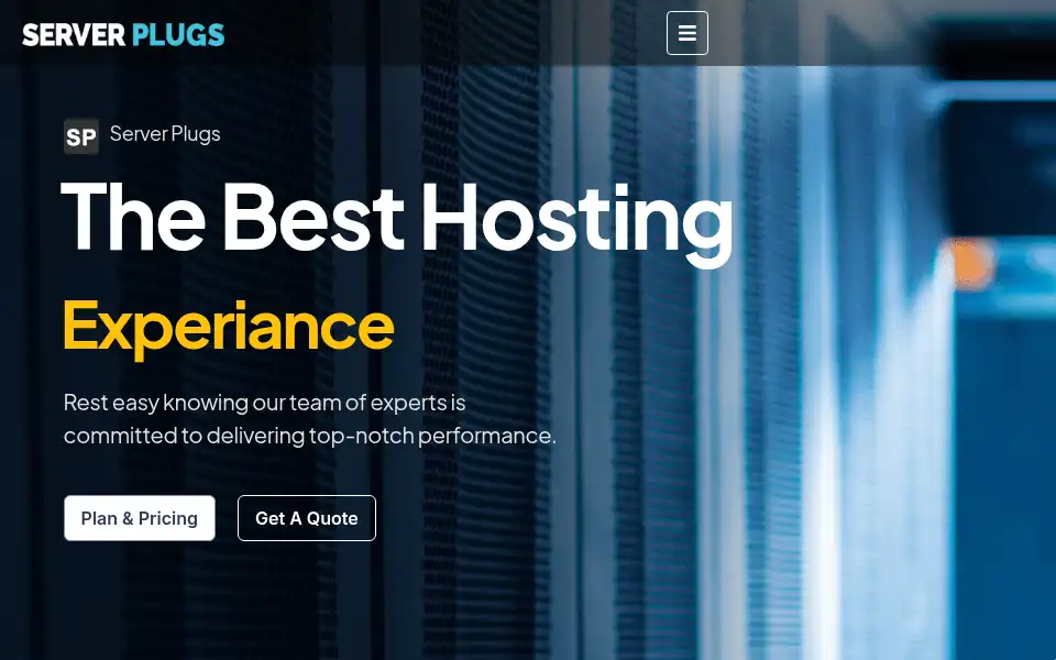 Screenshot of serverplugs.in