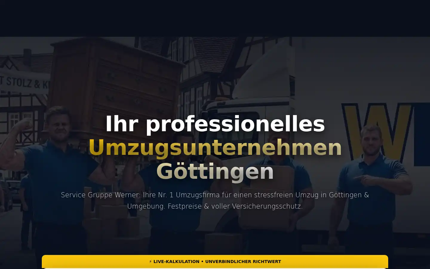 Screenshot of service-gruppe-werner.de